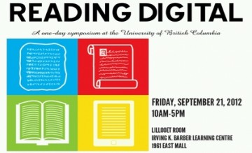 The Art and Science of Digital Reading, September 21, 2012