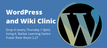 WordPress and Wiki Clinic (Drop In)