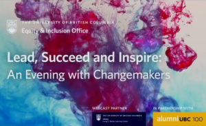 Lead, Succeed, and Inspire: An Evening with Changemakers