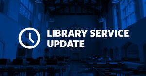 Library service updates