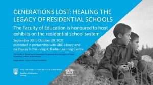 Generations Lost: Healing the Legacy of Residential Schools