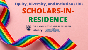 Equity, Diversity, and Inclusion (EDI) Scholars-in-Residence Program