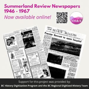 Digitization of Summerland Review (1946-1967) Project Complete