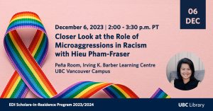 “A Closer Look at the Role of Microaggressions in Racism” with Hieu Pham-Fraser
